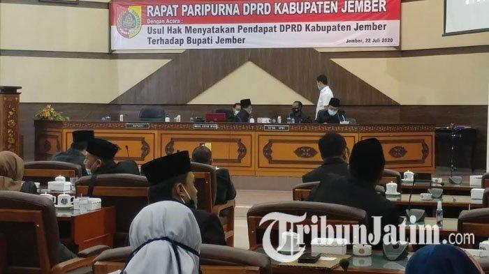 Rapat Paripurna DPRD Jember