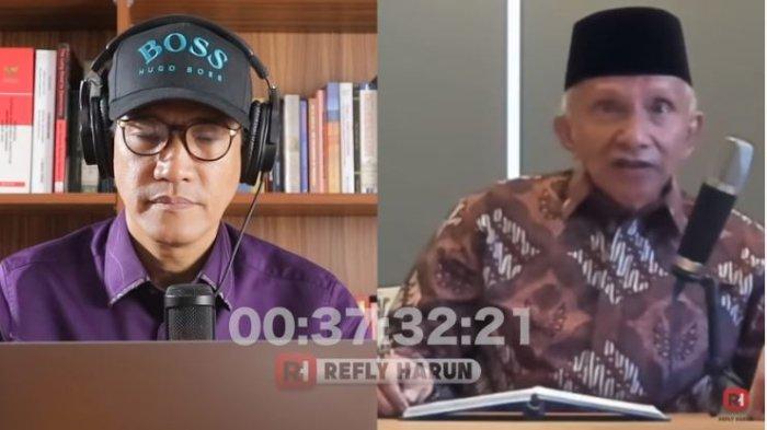 Refly Harun X Amien Rais