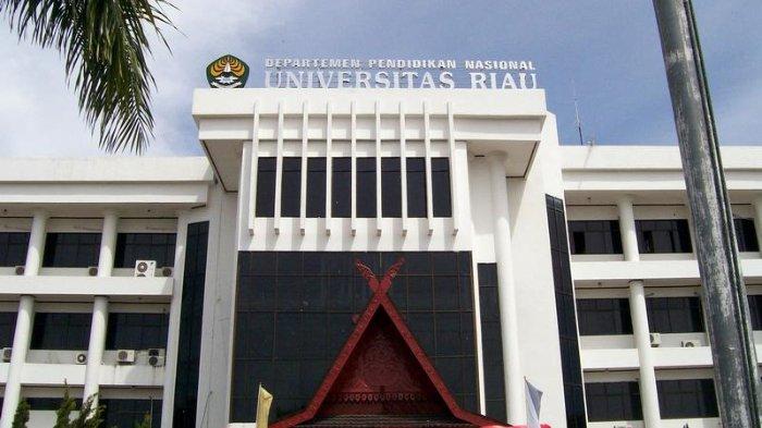 Salah satu gedung di Universitas Riau.