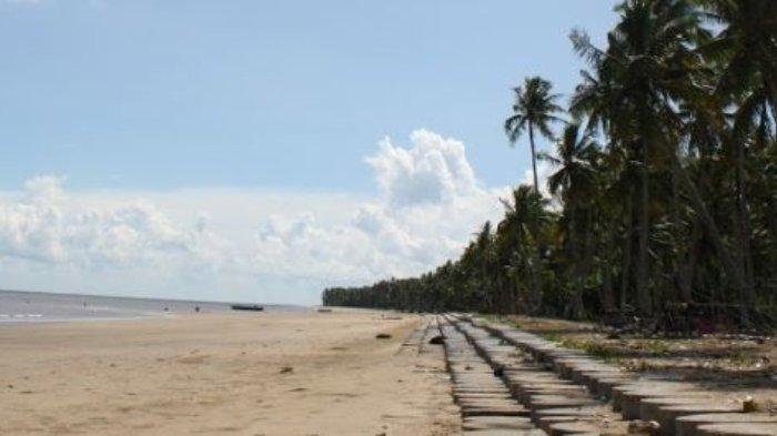 Salah satu pantai di Kecamatan Penajam, Kabupaten Penajam Paser Utara