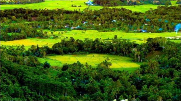 Salah satu spot pemandangan di Kecamatan Loa Kulu, Kutai Kartanegara