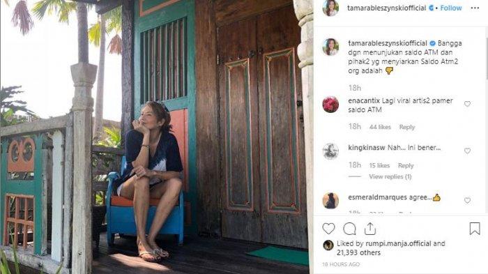 Sindiran Tamara Bleszynski