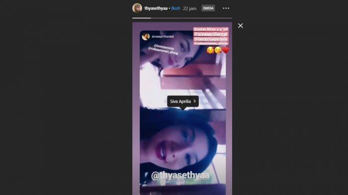 Siva Aprilia mengunggah video