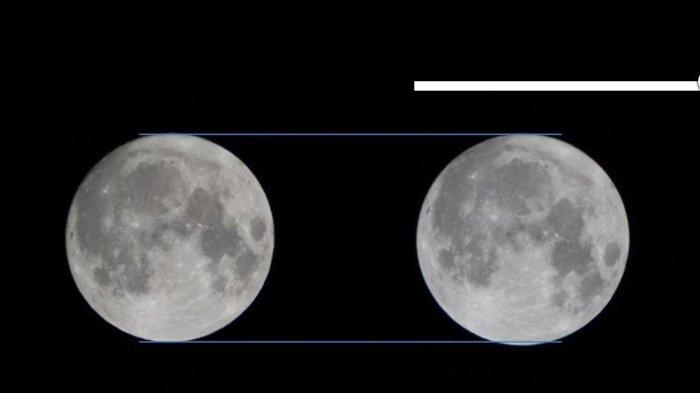 Ilustrasi Supermoon