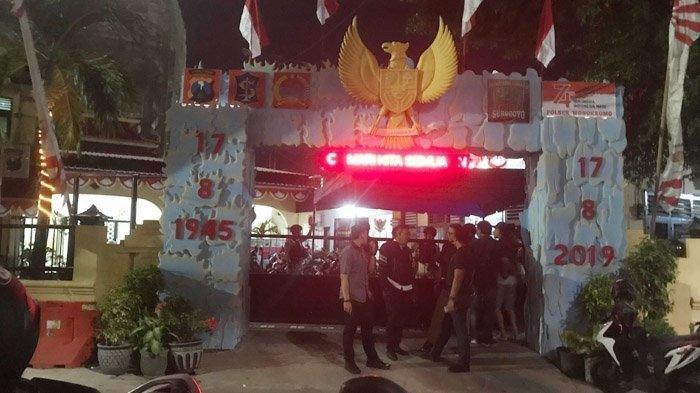 Suasana di Polsek Wonokromo