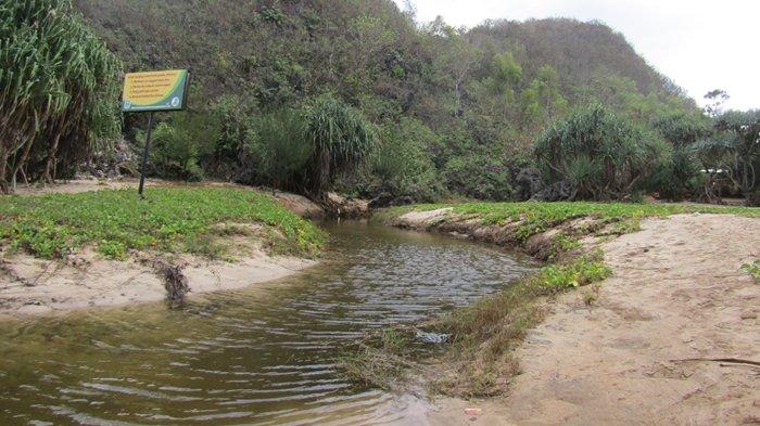 Sungai di Pantai Greweng
