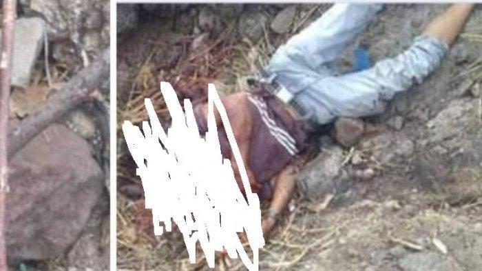 Tangkapan layar korban pembunuhan di Desa Taring