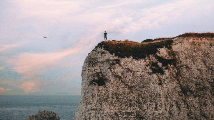 Tebing Old Harry Rocks di Inggris 57