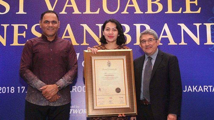 Tempo Scan mendapatkan Indonesia’s Top 100 Most Valuable Brands 2018