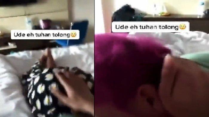 video viral tiktokers, popo barbie dan rozi