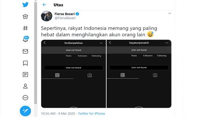 Unggahan musisi Fiersa Besari mengenai YouTuber Ferdian Paleka