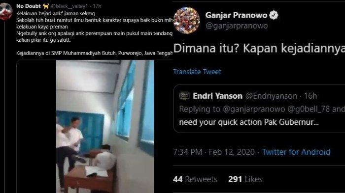 Viral anak smp di bully di purworejo
