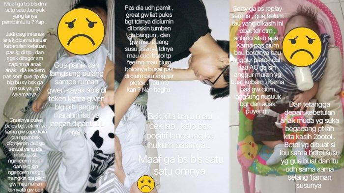 Viral ibu ungkap asisten rumah tangganya campur susu anaknya dengan obat agar tidur pulas
