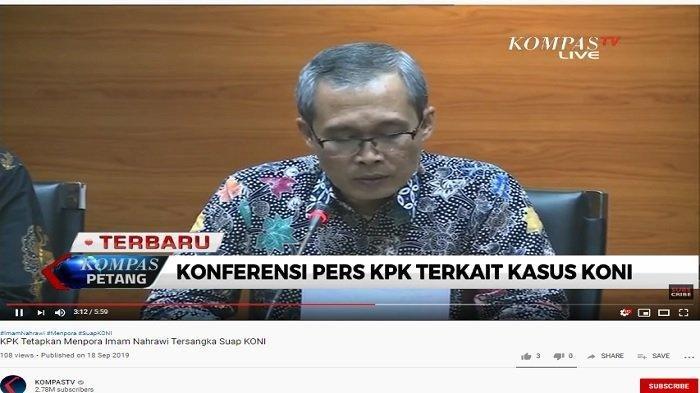 Wakil ketua KPK, Alexander Marwata