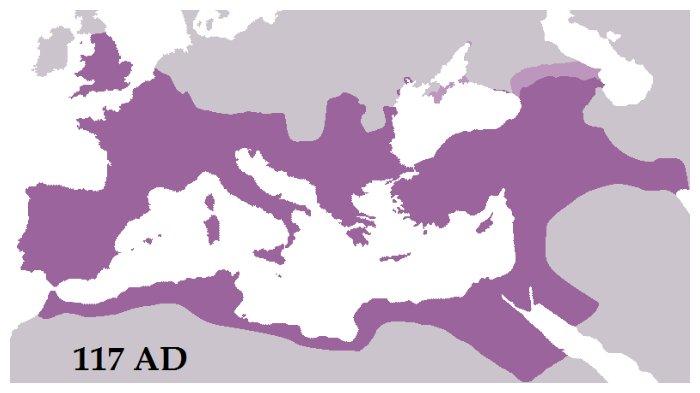 Wilayah Roma masa Kaisar Trajan