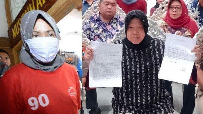 Zikria Dzatil dan Wali Kota Tri Rismaharini