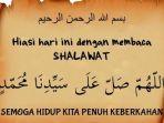 10 Sholawat yang Bisa Dibaca di Hari Jumat, Mulai dari Sholawat Nabi hingga Sholawat Badar