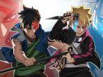 Boruto dan Kawaki Masih Bertengkar gara-gara Ikada, Simak Link Nonton Boruto 255 Sub Indo di Sini