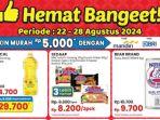 Katalog Promo JSM Indomaret 23-25 Agustus 2024: Minyak Goreng 2L Rp 34.700, Pakai Kartu Rp 29.700