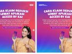 Cara Klaim Reduksi Tiket Kereta Api Lewat Aplikasi Access by KAI