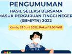 Siap-siap! Ini Cara Cek Pengumuman SBMPTN 2022 di Link Utama serta Link Mirrornya