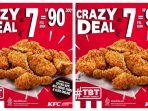 Promo Hari Ini: Beli 7 Ayam KFC Cuma Rp 90.000, Ada Diskon di McDonalds dan Burger King