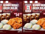 Promo Makanan: Beli Paket Kombo Hemat KFC Cuma Bayar Rp 54 Ribu, Ada Diskon Menarik Lainnya