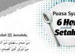 Niat Puasa Syawal 6 Hari yang Setara dengan Puasa Satu Tahun, Lengkap Dengan Manfaatnya