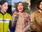 Sosok Putri Cikita, Polwan Viral Katai Orang Makan Tidak Sopan saat Sedang diajak Ngobrol Polisi