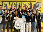 Taekwondo UMS Sabet 15 Medali Emas dan 2 Perak di Everest Taekwondo Championship Piala Menpora 2023