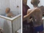 Tak Kuat Disiram Air Cabai, Santri Pondok Nyebur ke Dalam Bak Mandi Sampai Nangis Histeris