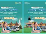 Damri Buka Trayek Baru Lampung-Yogyakarta Mulai 25 Oktober 2024, Ini Rincian Jadwal dan Tarifnya