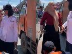 Viral Kelakuan Wanita di Makassar Emosi Mobilnya Digembok, Ludahi Telinga Petugas Dishub
