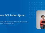 Syarat Daftar Beasiswa BCA Tahun Ajaran 2025 untuk Lulusan SMA/SMK Sederajat