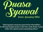Bayar Hutang Puasa Ramadhan atau Puasa Syawal Dulu ? Simak Penjelasannya di Sini