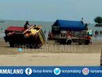 viral-truk-ikut-balap-lari-di-pantai.jpg