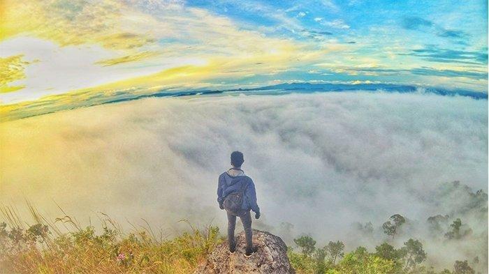 Pesona objek wisata Suligi Hill di Kabupaten Rokan Hulu Provinsi Riau.