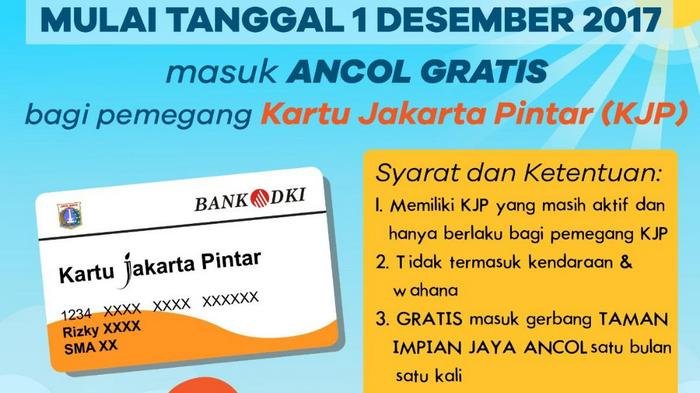 Mulai 1 Desember, Pemegang KJP Gratis Masuk Ancol Sebulan Sekali