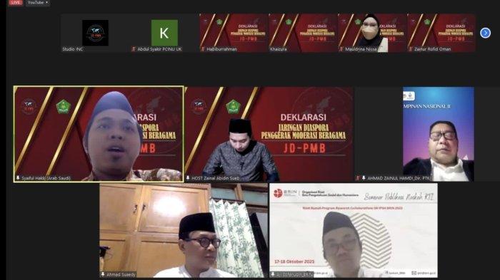 Cegah Kebencian dan Terorisme di Negeri Orang, Diaspora Penggerak Moderasi Agama Dideklarasikan