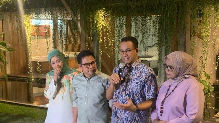 Anies-Cak Imin Kumpul Bersama Keluarga Masing-masing Jelang Pendaftaran Capres-Cawapres