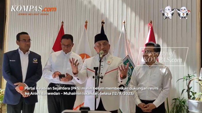 Presiden PKS Belum Pastikan Dukungan kepada Cak Imin, Anies Sibuk dengan Handphone