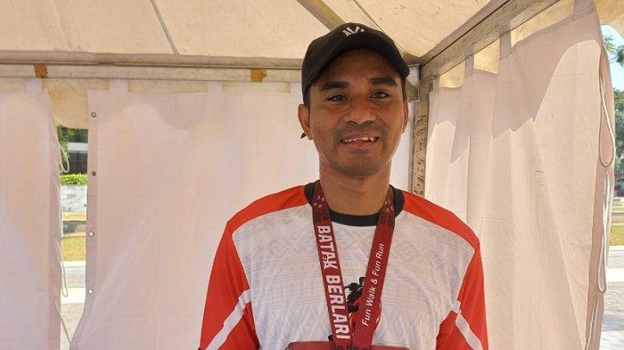 Atlet Difabel Marselino Jadikan Event Batak Berlari 2024 untuk Pemanasan Tampil di Peparnas Solo