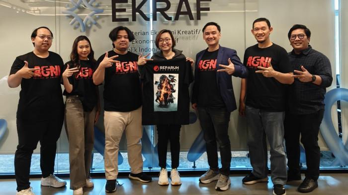 Separuh Interactive Demo Perdana Game Horor saat Audiensi ke Wamen Parekraf
