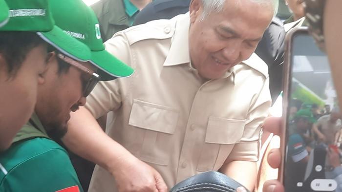 BOBIBOS - Founder PO Primajasa, H.Amir Mahpud, saat mengahadiri peluncuran BBM Merah Putih BOBIBOS di Jonggol, Kabupaten Bogor, Jawa Barat, pada Minggu (2/11/2025).