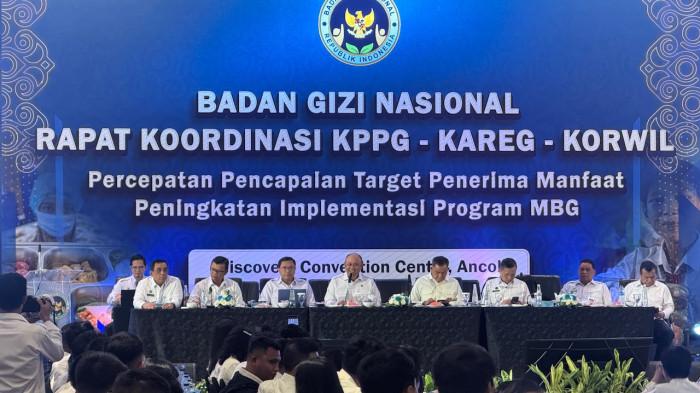 Kumpulkan Kepala Regional se-Indonesia, BGN Targetkan 82,9 Juta Penerima Manfaat MBG