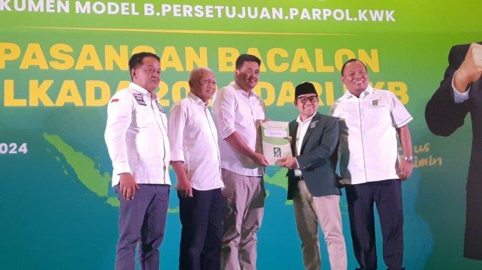 Cak Imin Umumkan PKB Resmi Usung Bobby Nasution Jadi Cagub Sumut