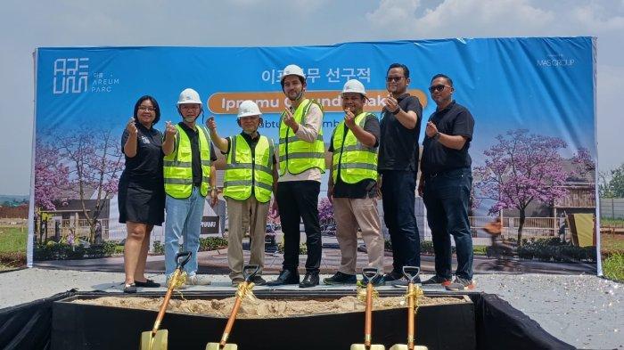 Ground Breaking Cluster Ipnamu di Areum Parc, Hunian Pertama dengan Nuansa Korea di Bogor