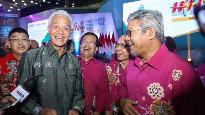 HPN 2023 Ganjar Tekankan Pentingnya Media Sebagai Penjaga Persatuan Bangsa