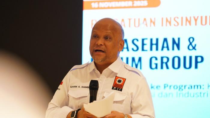 Ilham Habibie Sebut Hilirisasi Tidak Cukup, Perlu Reindustrialisasi