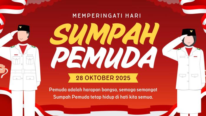 20 Rangkaian Ucapan Penyemangat di Hari Sumpah Pemuda 2025